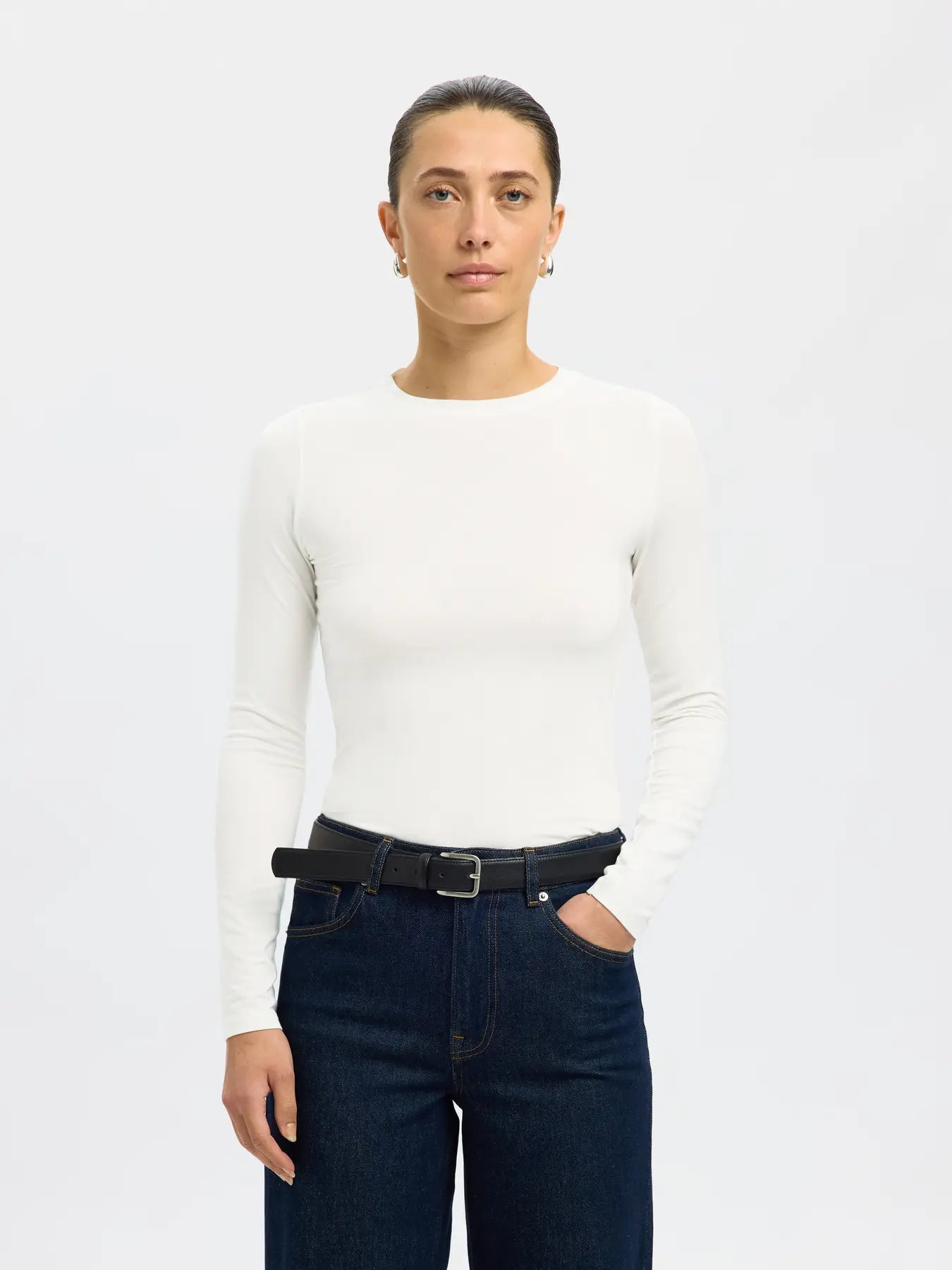 Selected Manja Tee - White