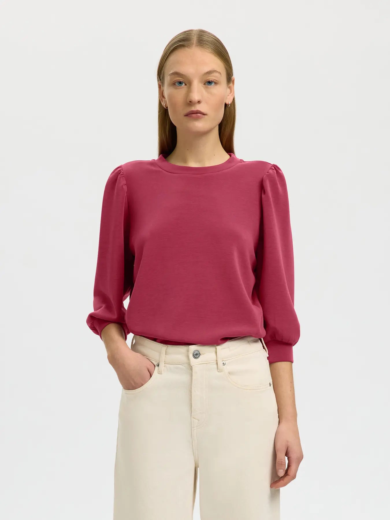 Selected Femme Tenny Sweatshirt - Anemone