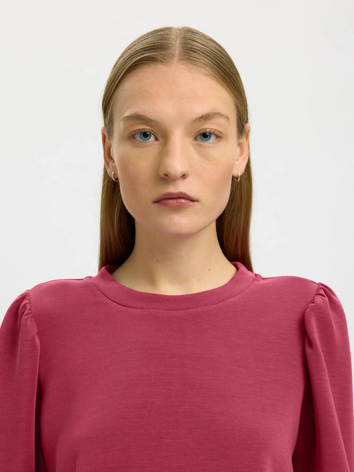 Selected Femme Tenny Sweatshirt - Anemone