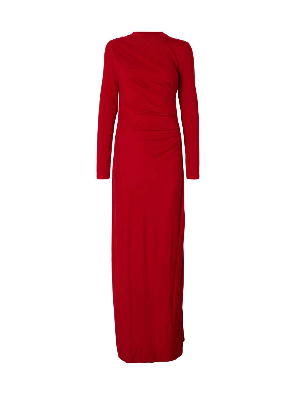 Selected Femme Ilina Maxi Dress - Red