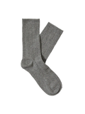 Selected Femme Diana Rib Socks - Grey