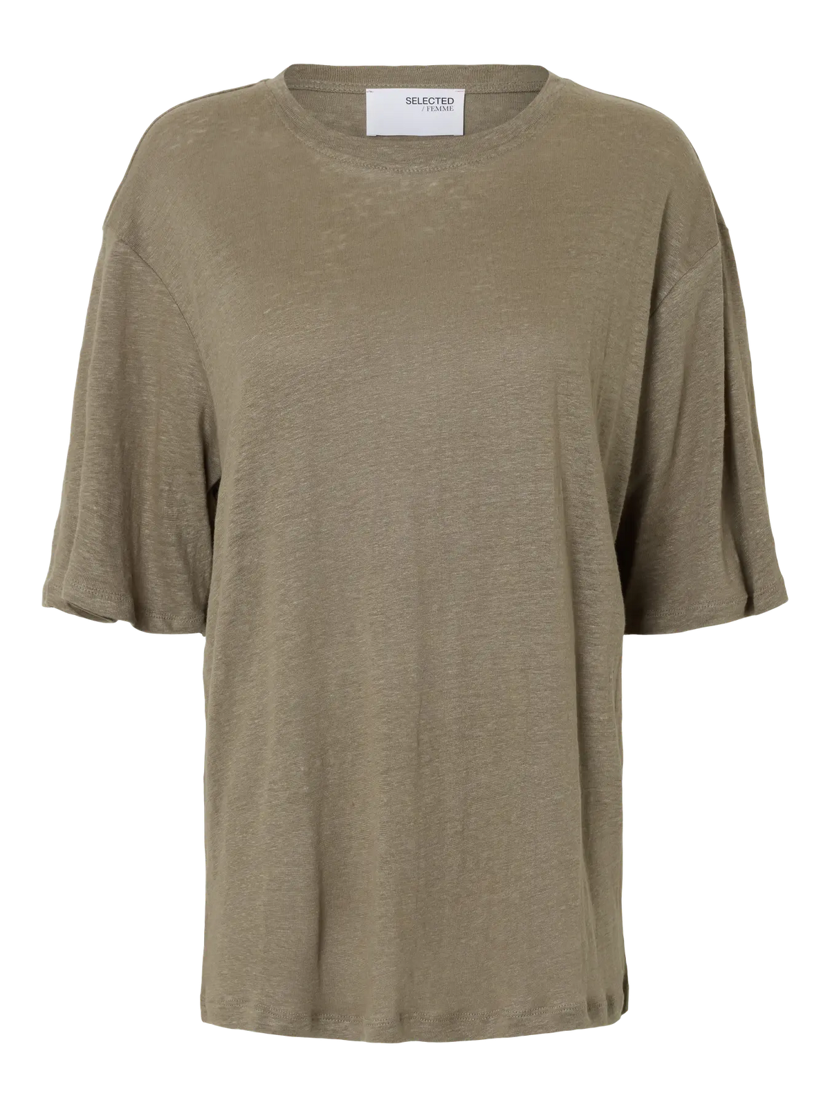 Selected Femme Vilja Tee - Vetiver