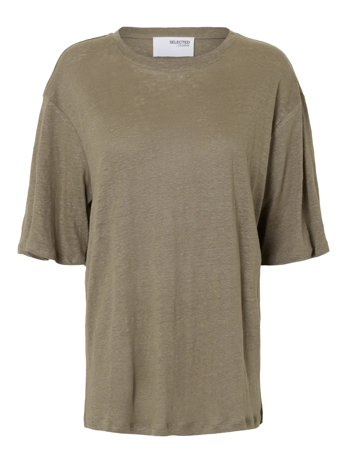 Selected Femme Vilja Tee - Vetiver