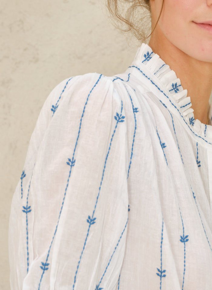 M.A.B.E Dacy Blouse - Blue
