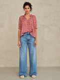 M.A.B.E Darla Print Long Sleeve Top