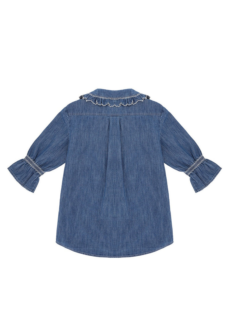 Seventy + Mochi Daisy Blouse - Indigo