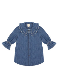 Seventy + Mochi Daisy Blouse - Indigo