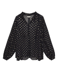 Maison Hotel Vega Blouse - Midnight