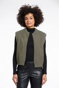Rino & Pelle Elona Waistcoat - Green Ash