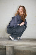 Lollys Laundry Em Shirt - Washed Black