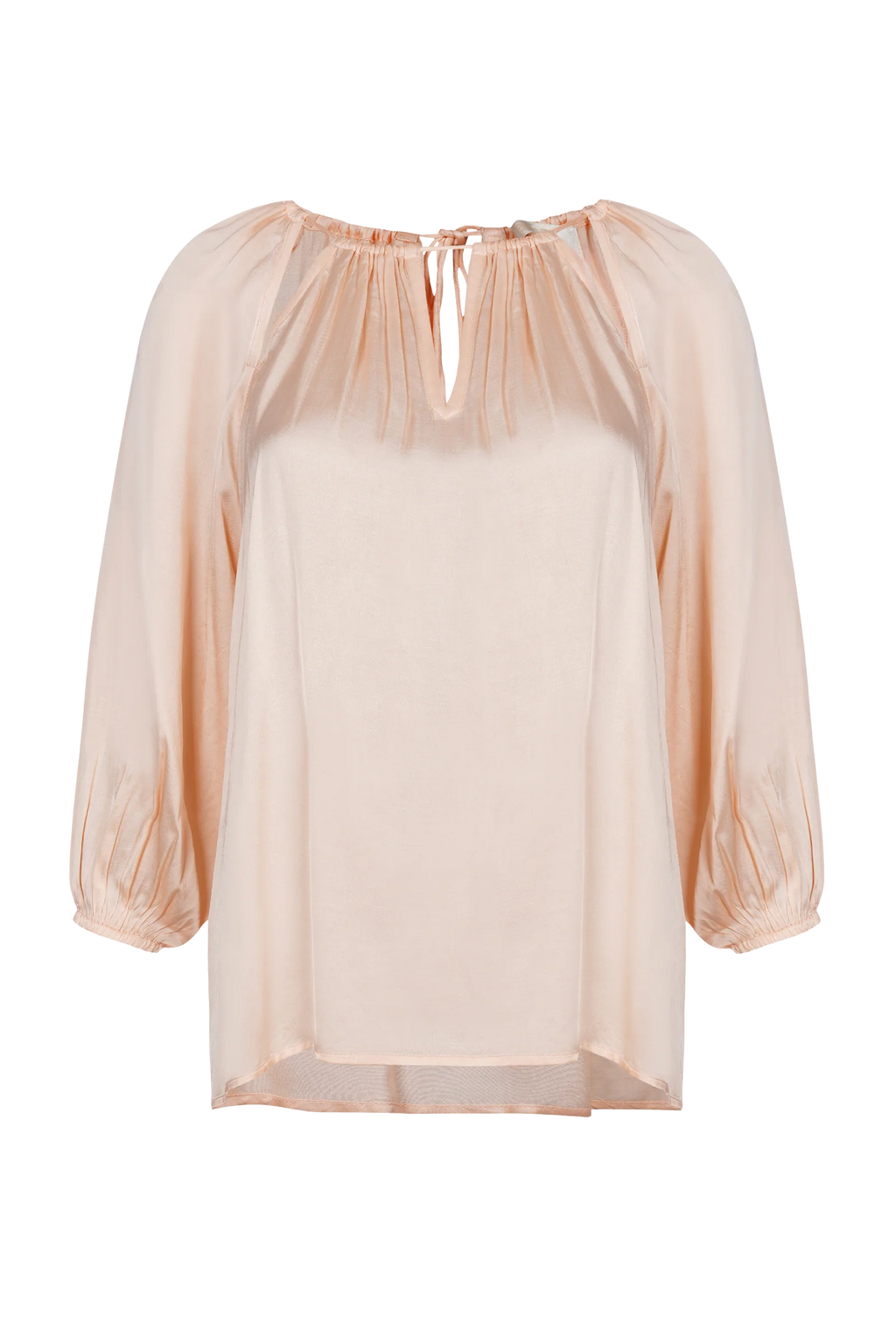BRDR Evelyn Peach Blouse
