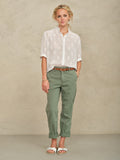 M.A.B.E Frani Emb Top - White