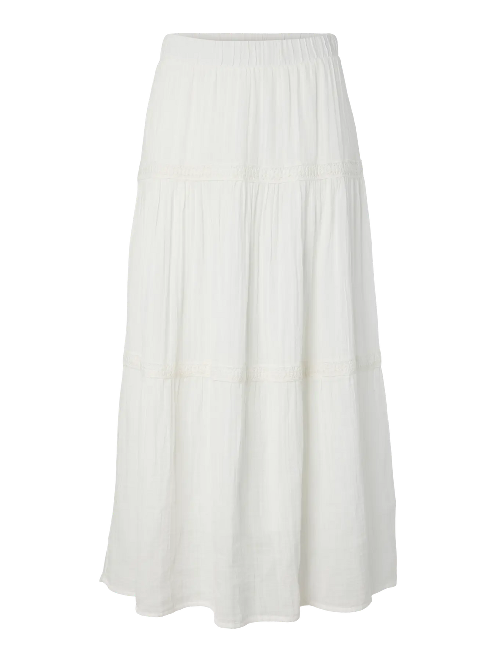 YAS Anini Tiered Skirt