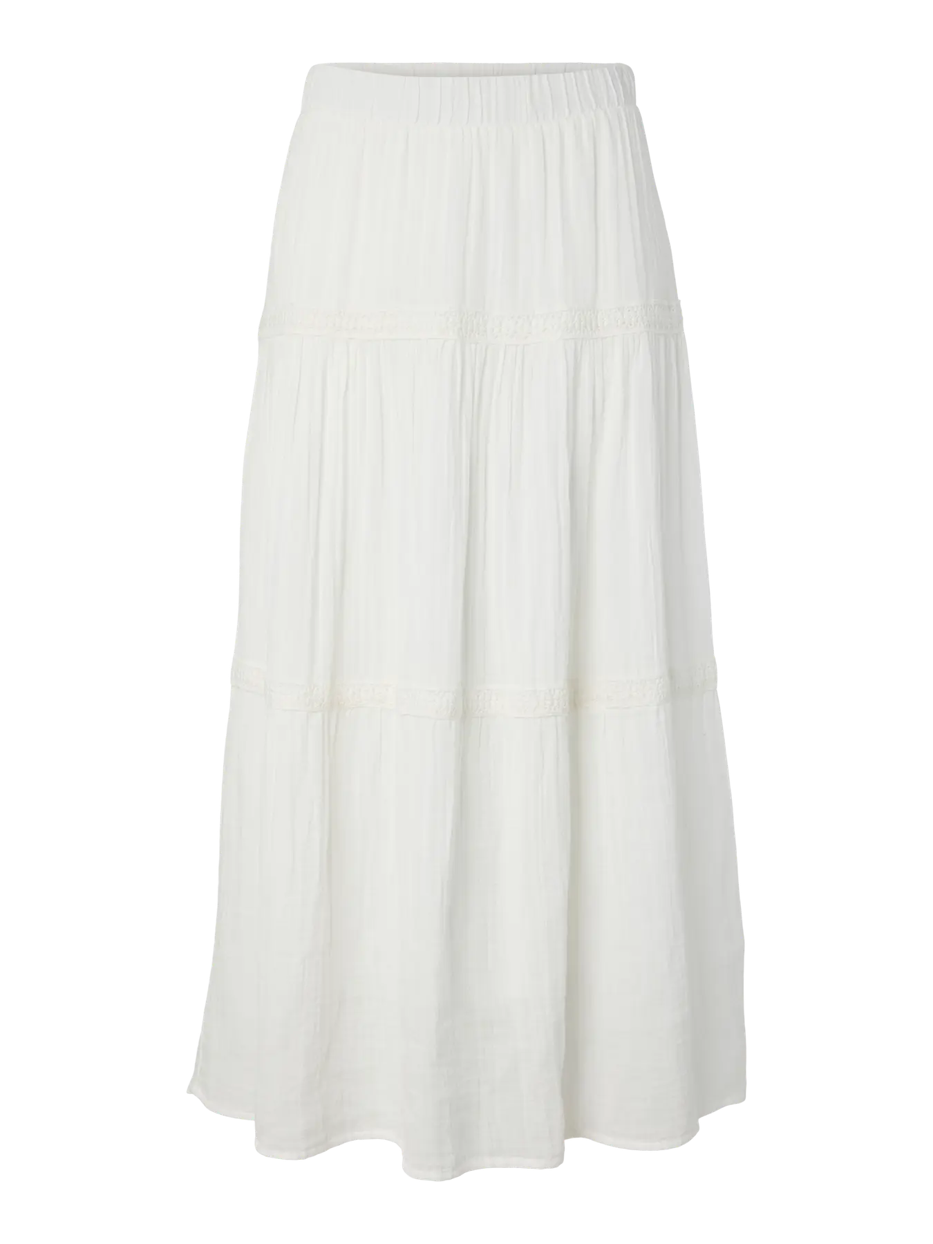 YAS Anini Tiered Skirt