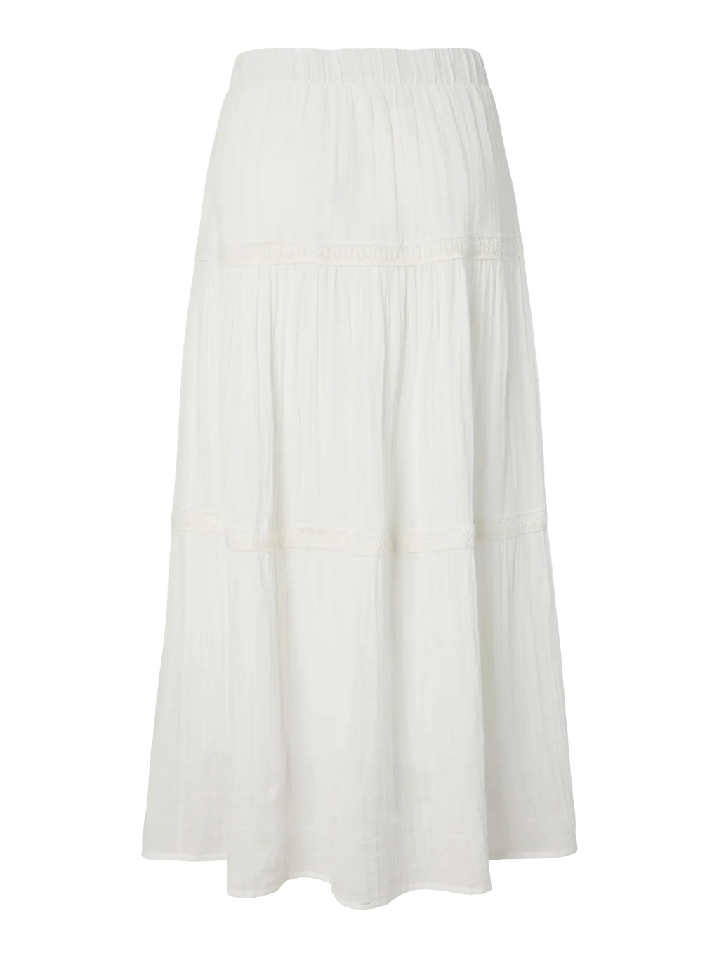 YAS Anini Tiered Skirt