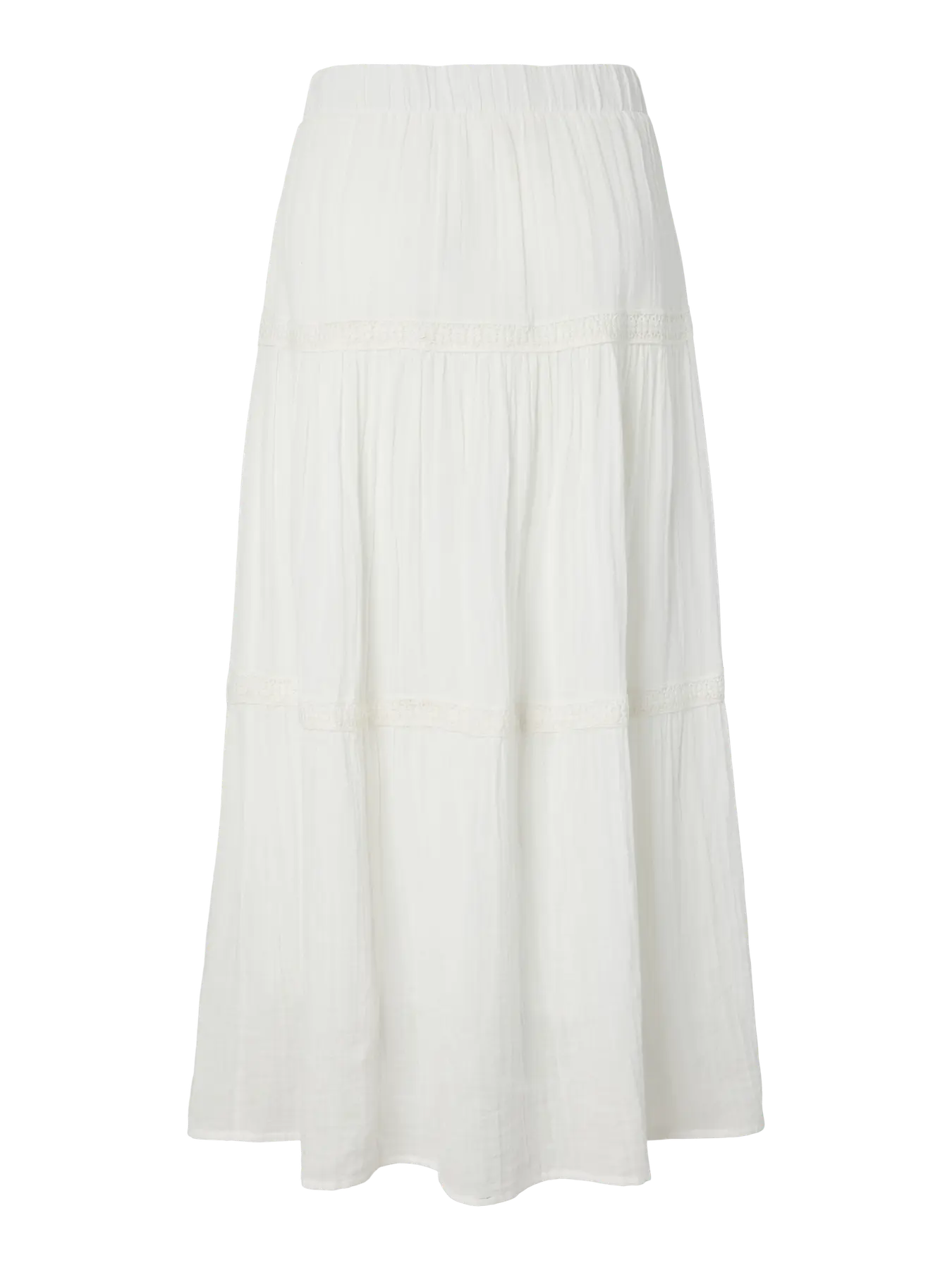 YAS Anini Tiered Skirt