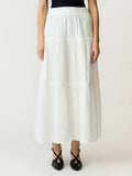 YAS Anini Tiered Skirt