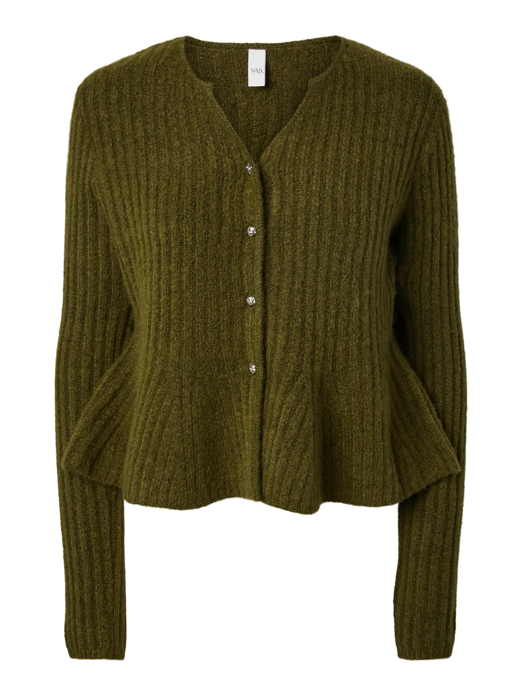 YAS Dolly Cardigan - Green