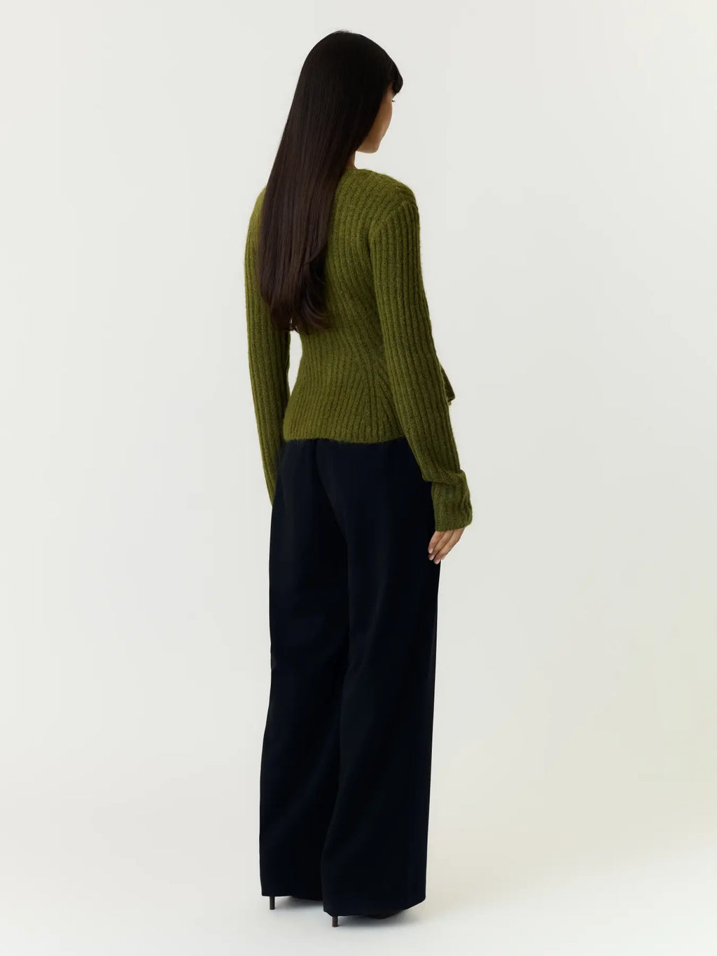 YAS Dolly Cardigan - Green
