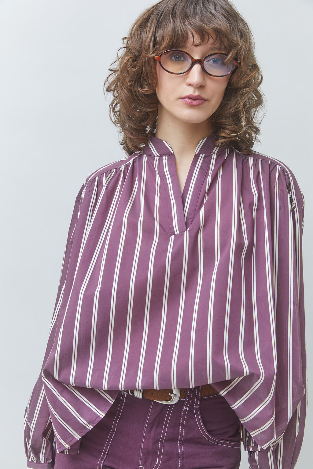 Suncoo Lorens Blouse - Prune