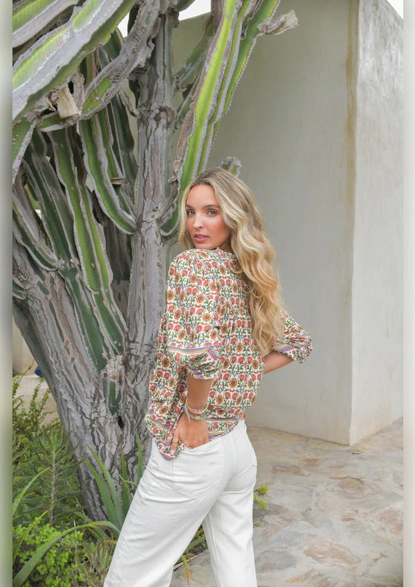 Jaase Bee Blouse - Harlowe Print