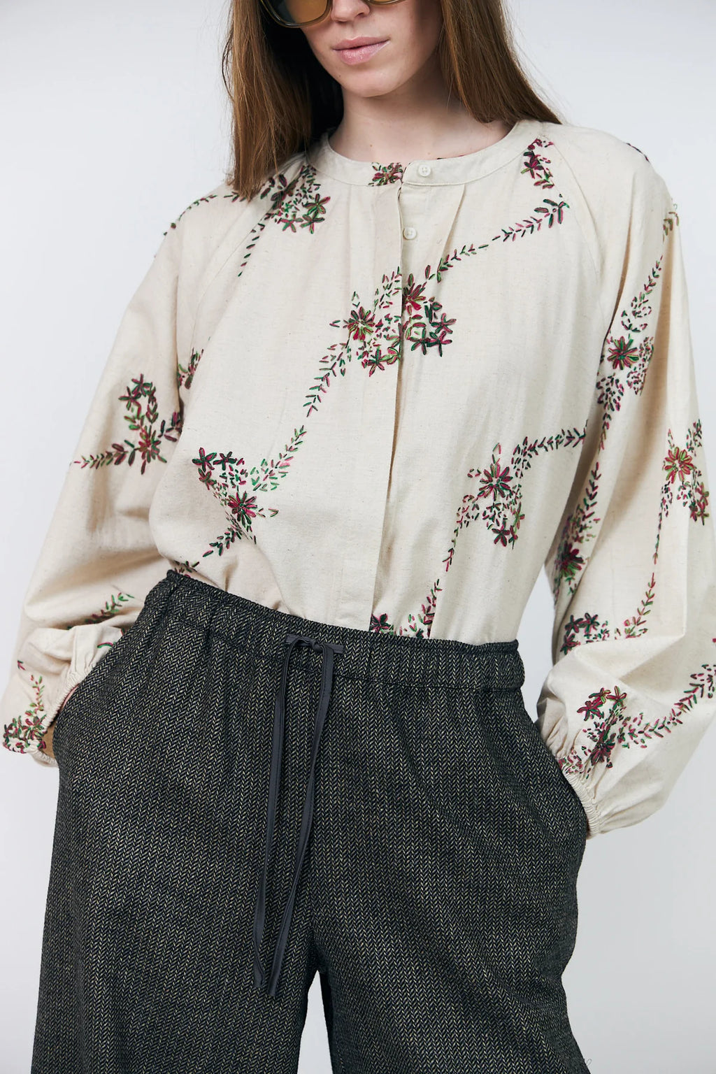 Lollys Laundry Hailey Shirt - Cream