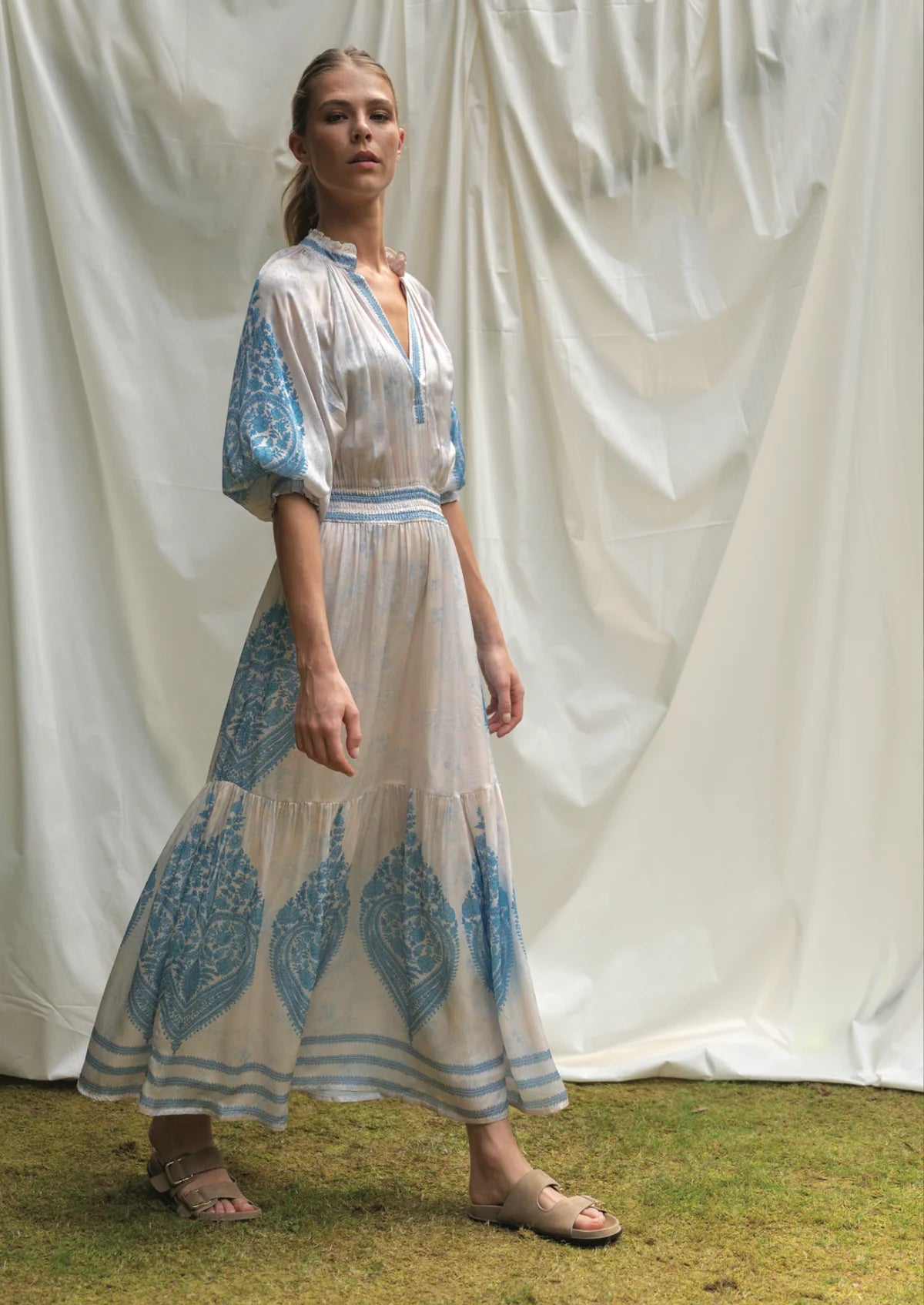 BRDR Hycinth Dress - Airy Blue