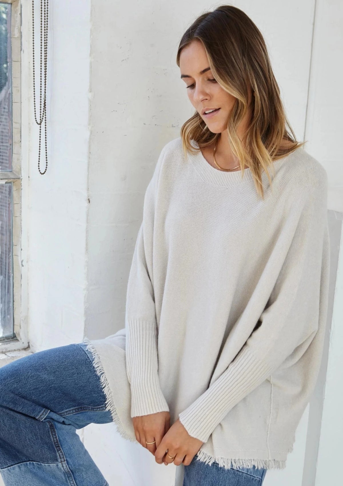 Charli Marlie Sweater - Ivory