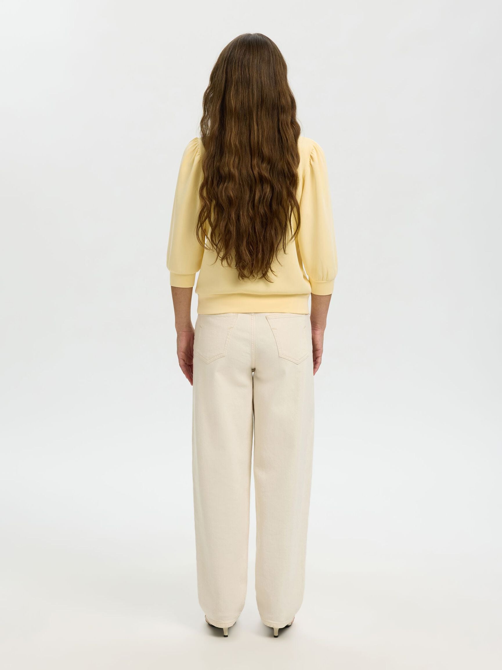Selected Femme Tenny Sweatshirt - Straw