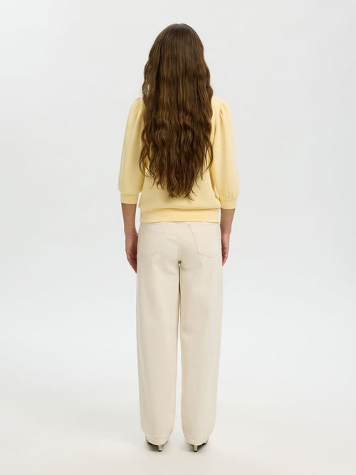 Selected Femme Tenny Sweatshirt - Straw