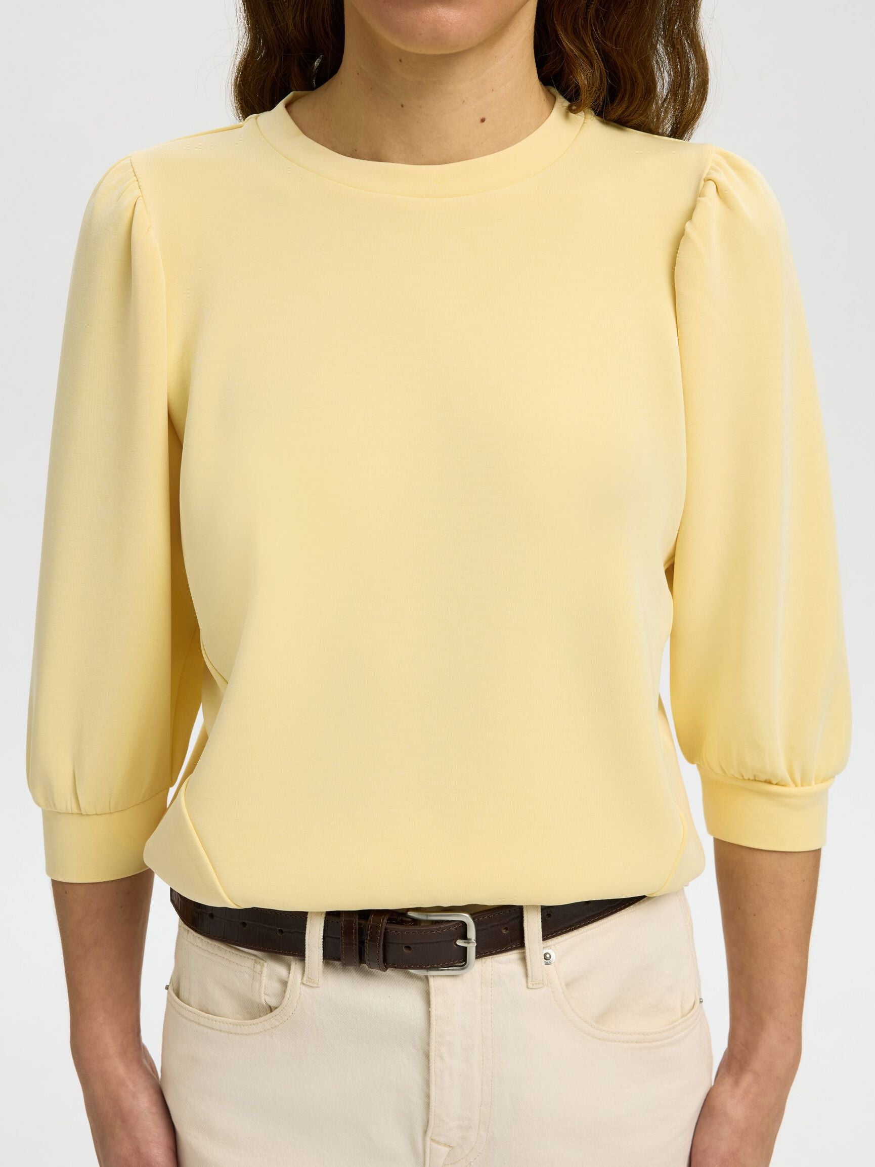 Selected Femme Tenny Sweatshirt - Straw