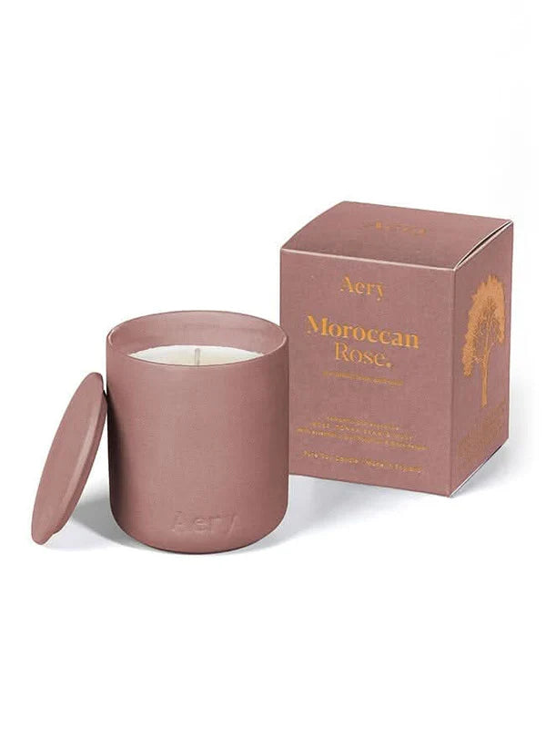 Aery Moroccan Rose Scented Candle
