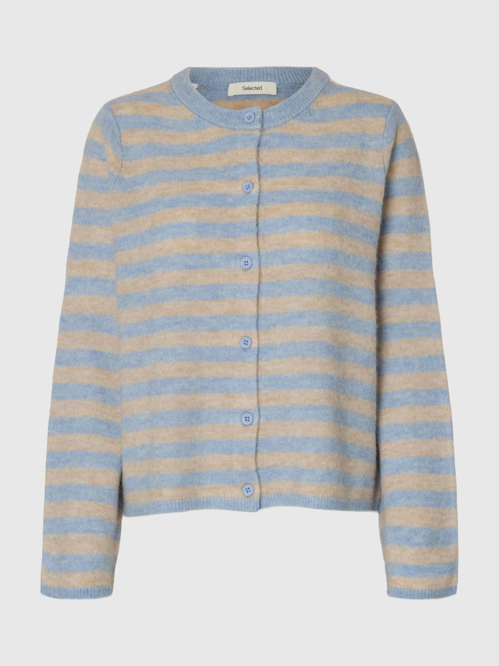 Selected Femme Lulu Cardigan - Cashmere Blue Stripe