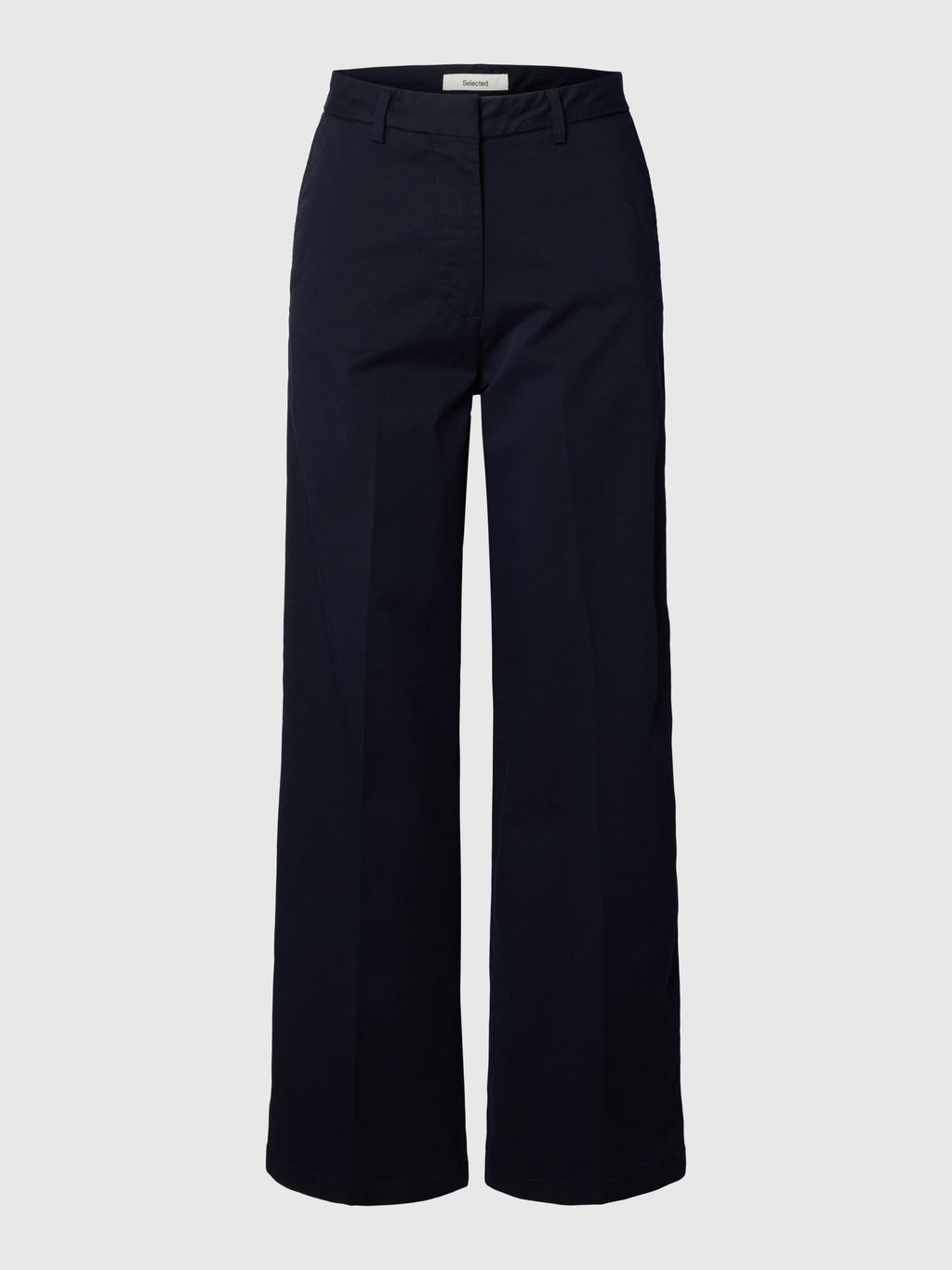 Selected Femme Wide Mille Pant - Dark Sapphire