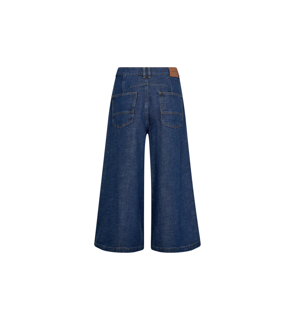 Mos Mosh Culottes Arge Jeans - Dark Blue