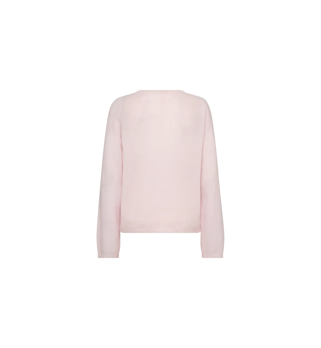 Mos Mosh Mape O-Neck Knit - Ballet Slipper