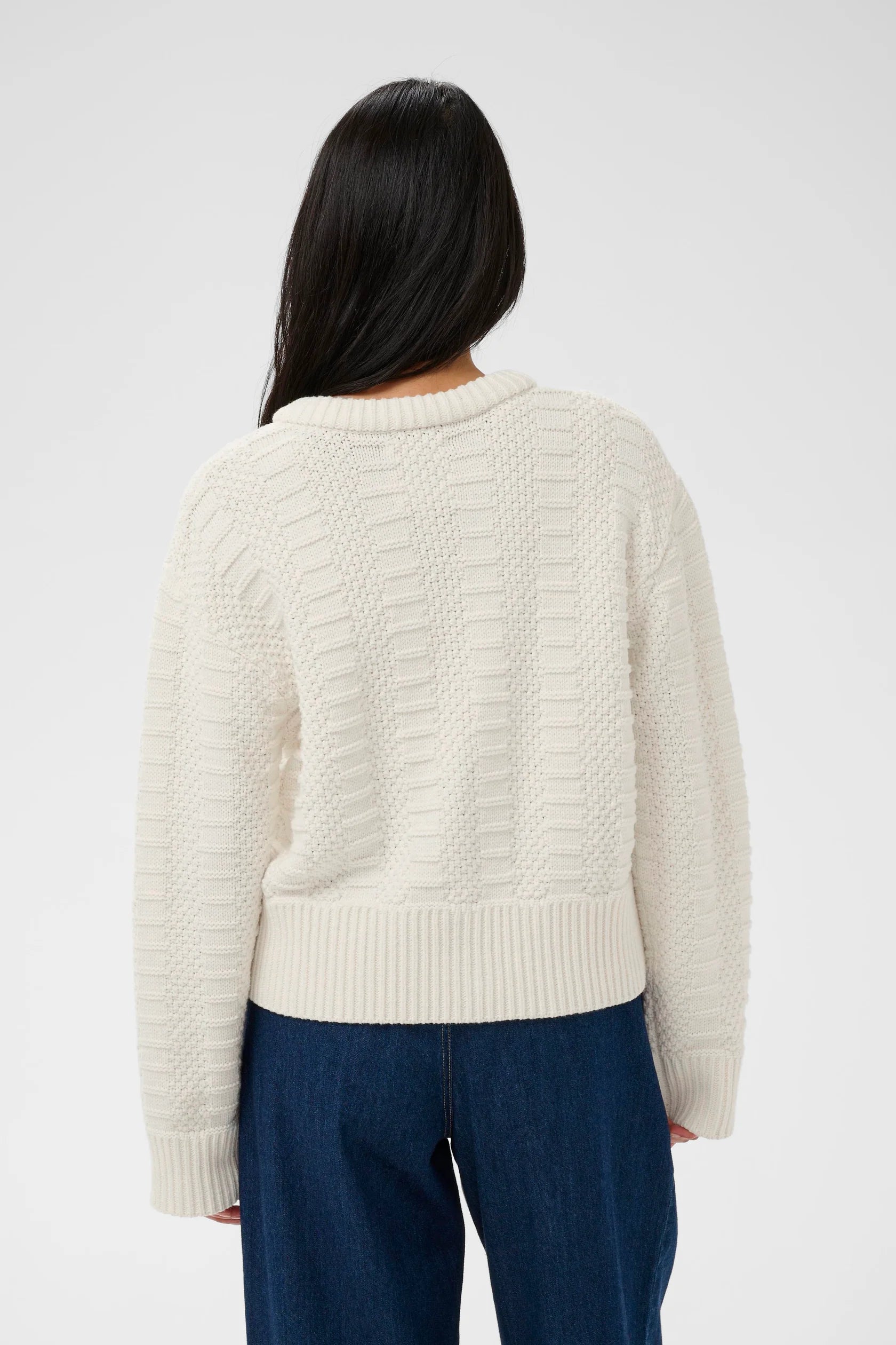 Part Two Aniela Cardigan - Whisper White