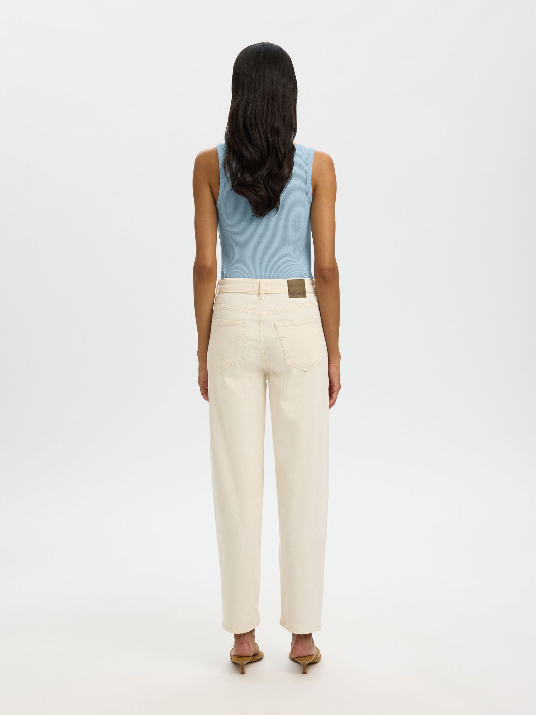 Selected Femme Wanna Tank - Dusty Blue