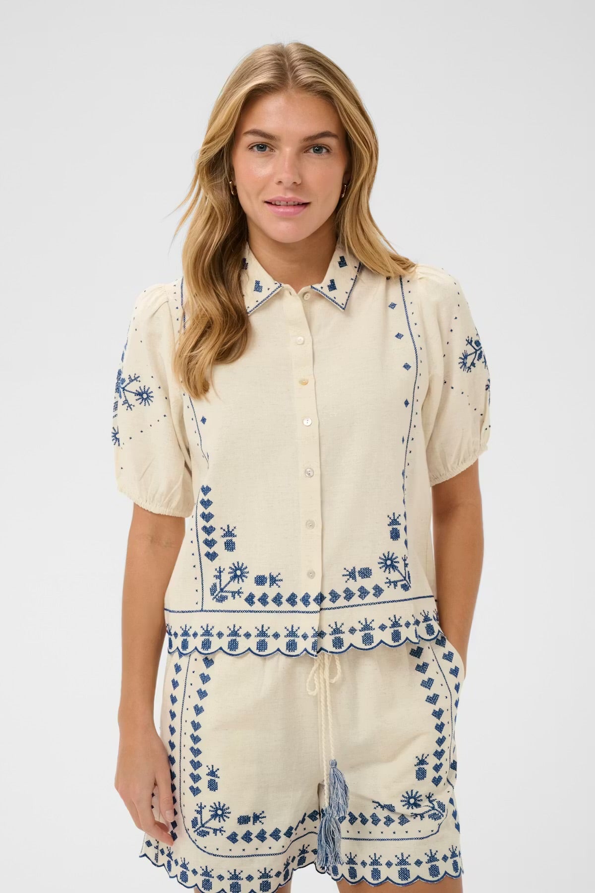 Saint Tropez Romelle Shirt - Ecru