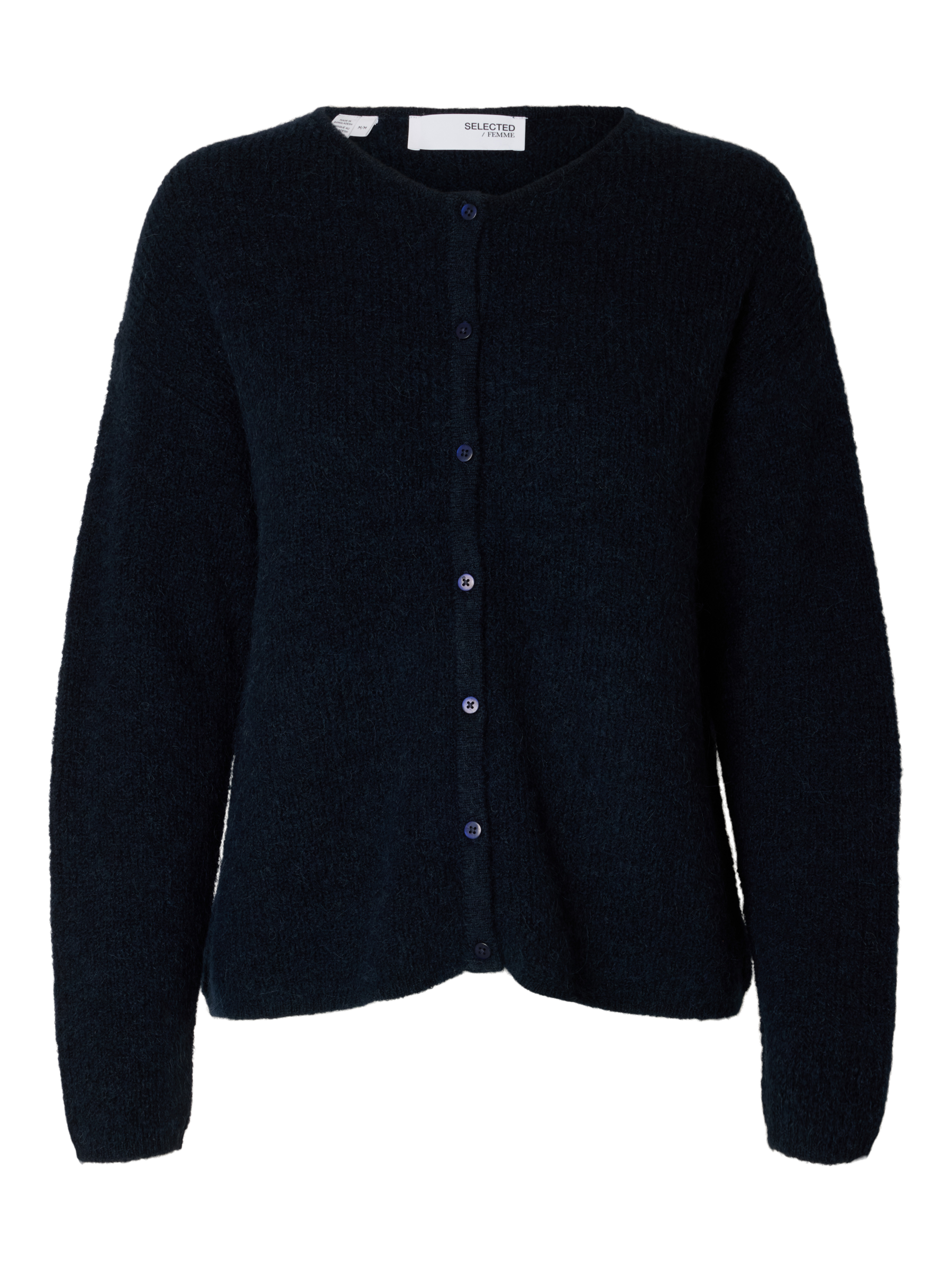Selected Femme Ras Cardigan - Navy