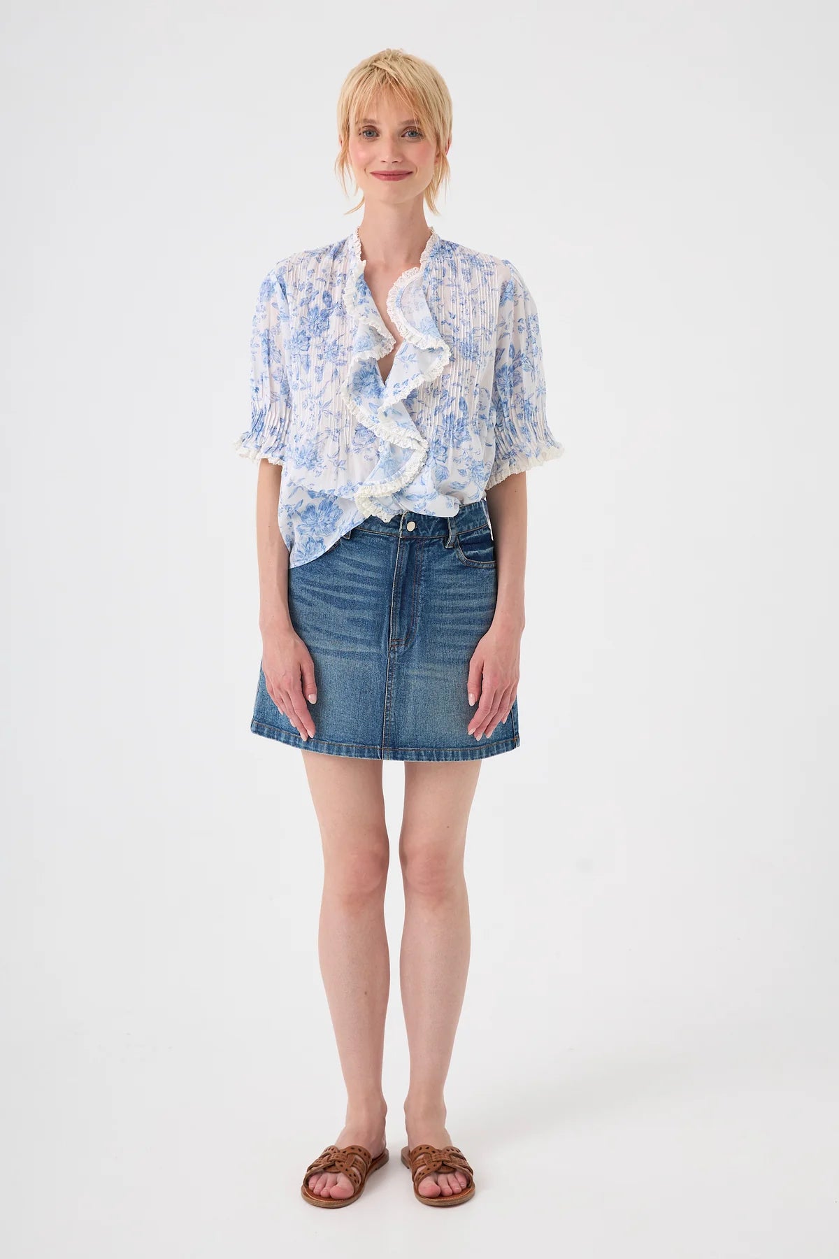 Chico Soleil Miro Blouse - Blue
