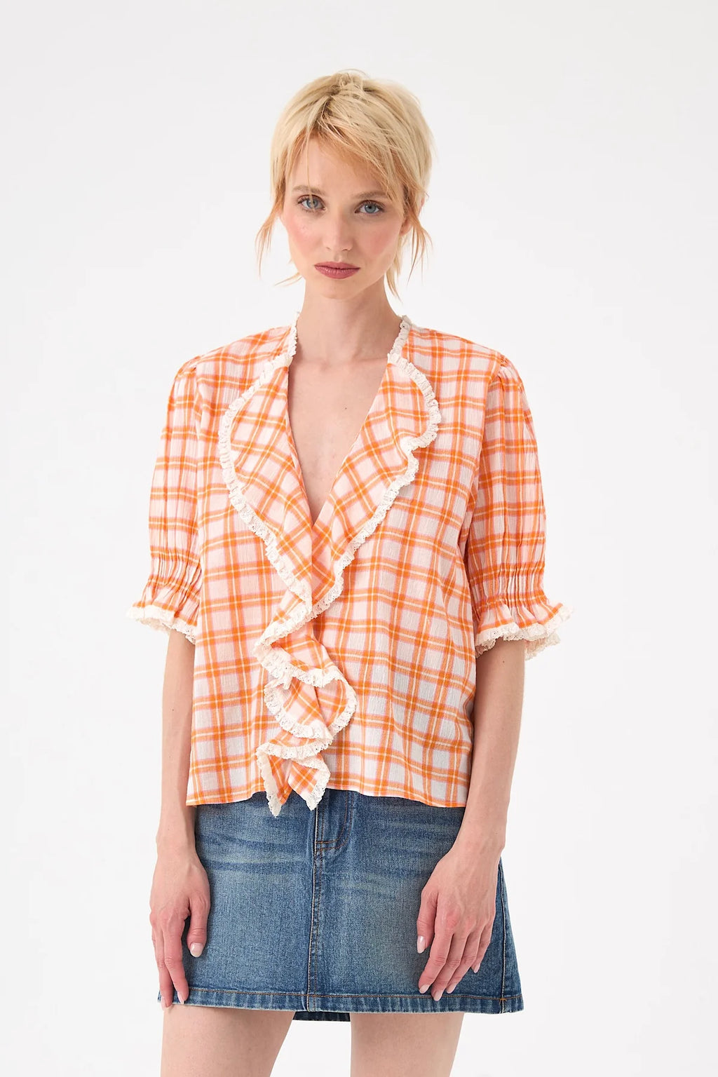 Chico Soleil Miro Blouse - Check