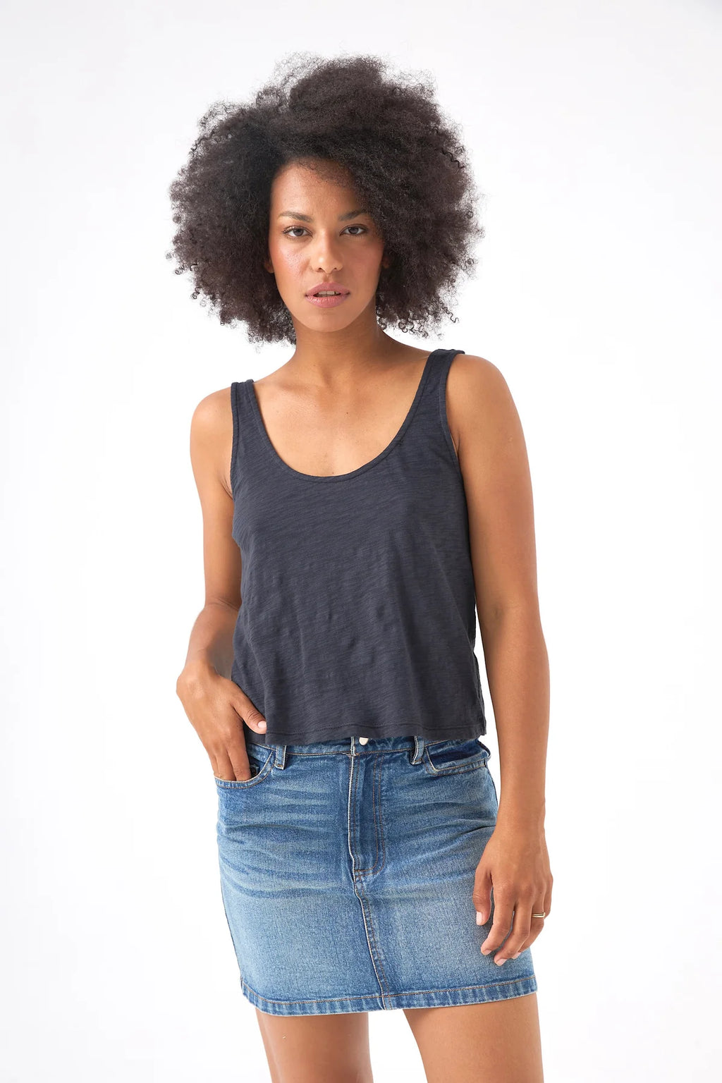Chico Soleil Dareen Vest - Charcoal