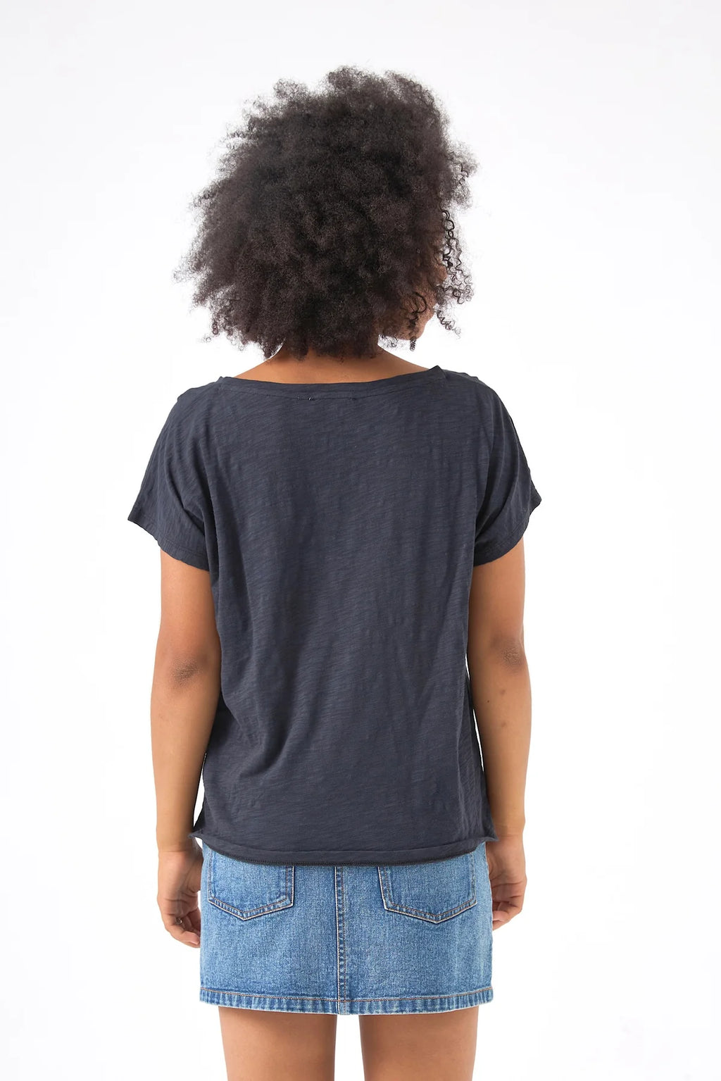 Chico Soleil Roxy T-Shirt - Charcoal