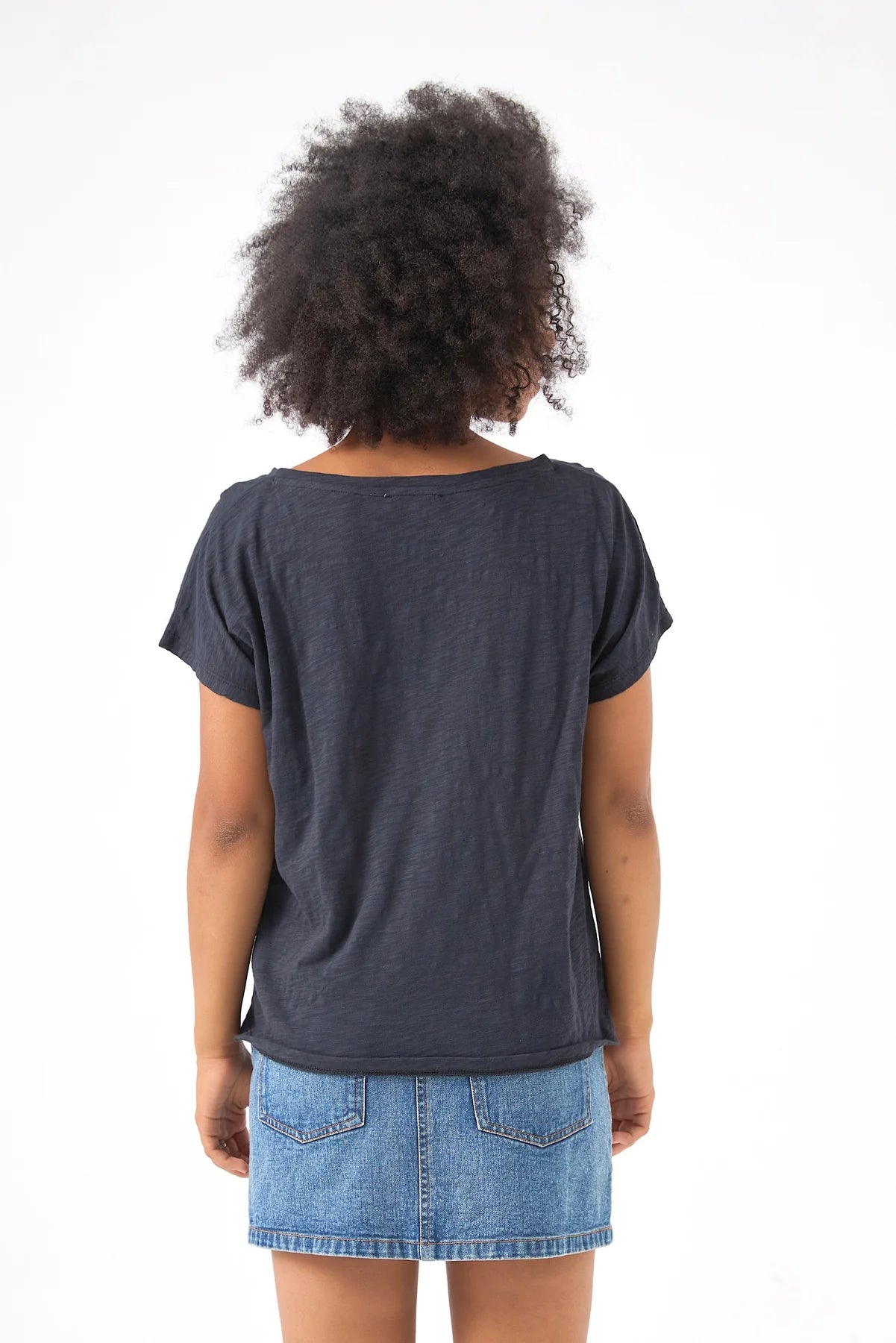 Chico Soleil Roxy T-Shirt - Charcoal