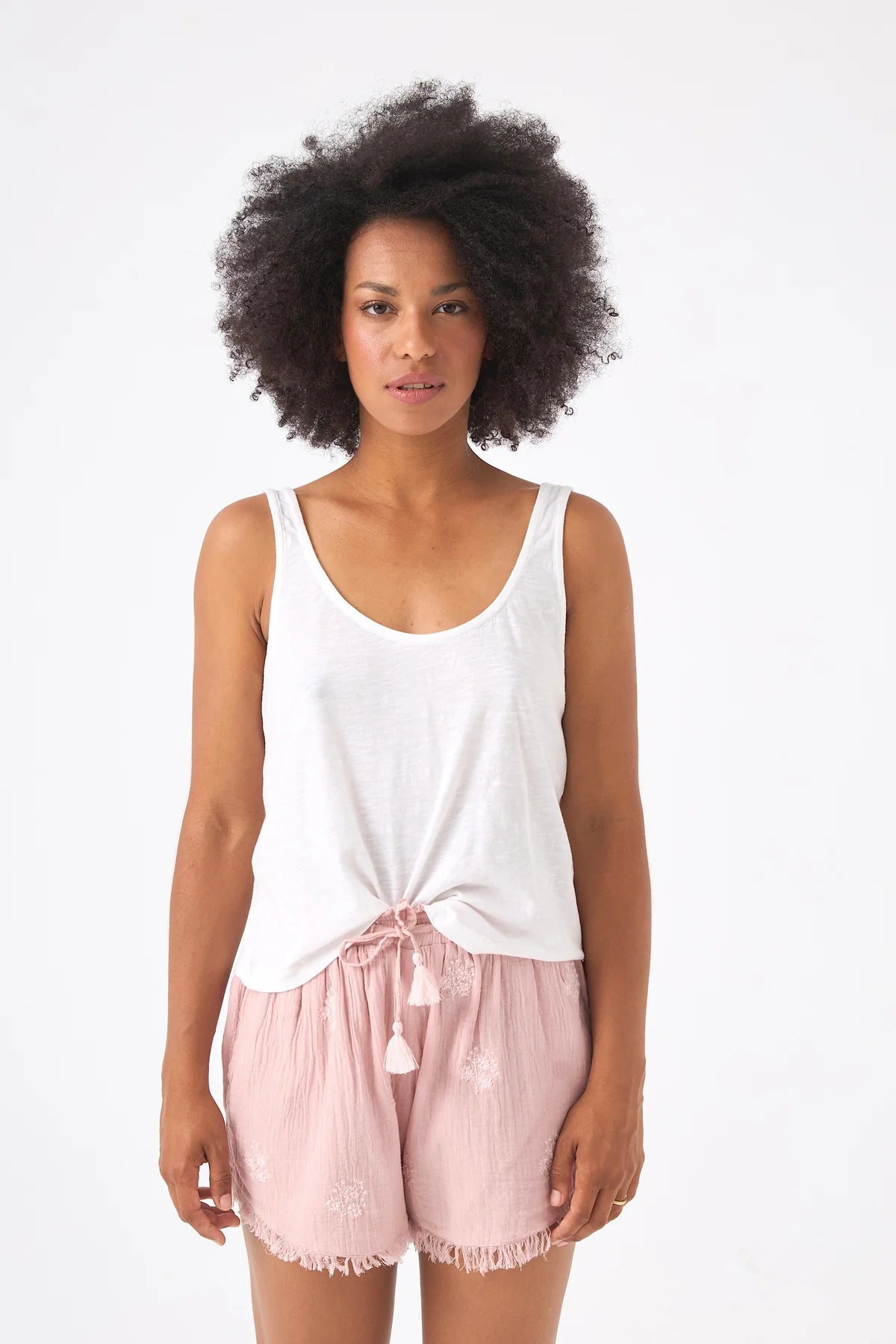 Chico Soleil Dareen Vest - White