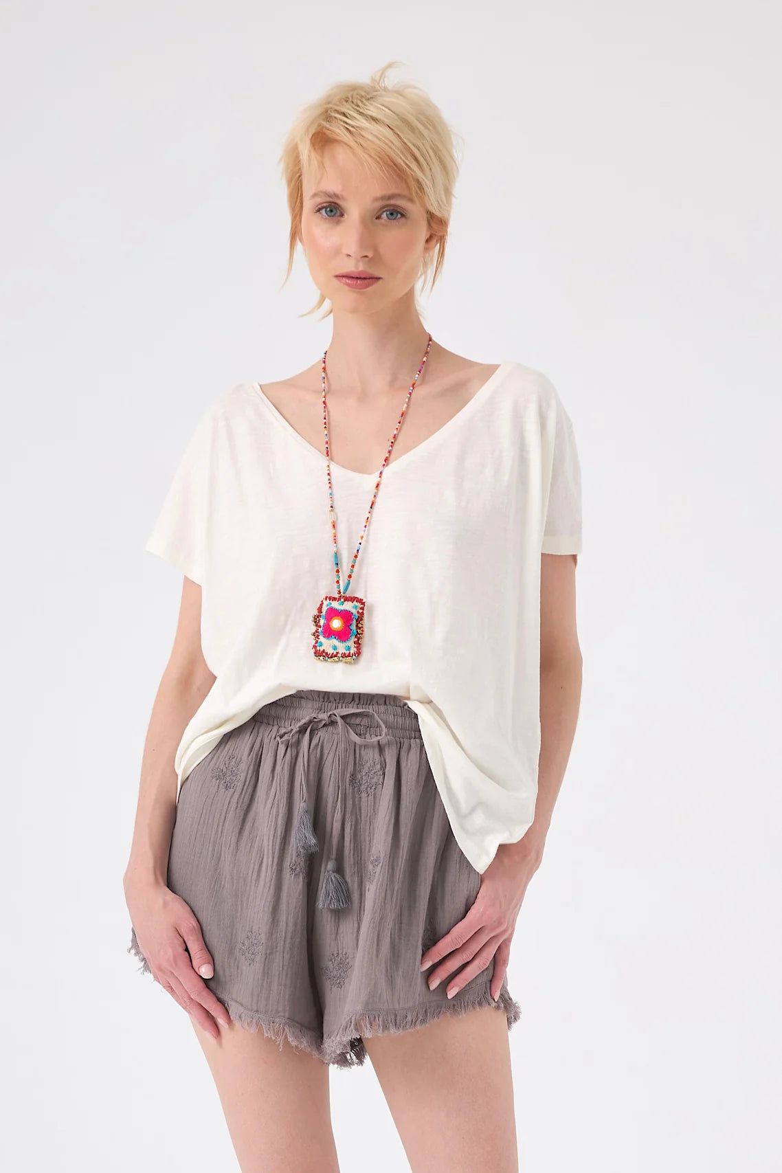 Chico Soleil Roxy T-Shirt - White