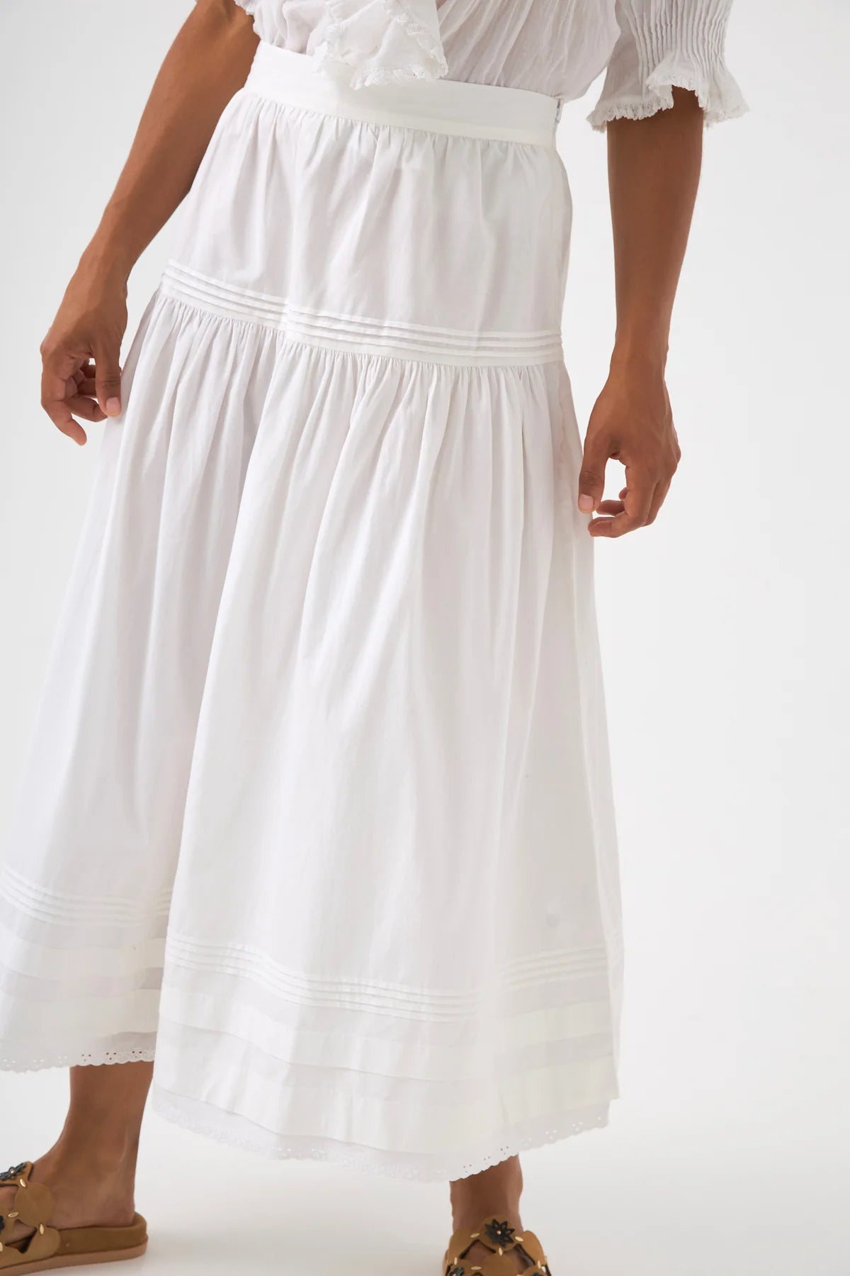 Chico Soleil Shelley Cotton Skirt