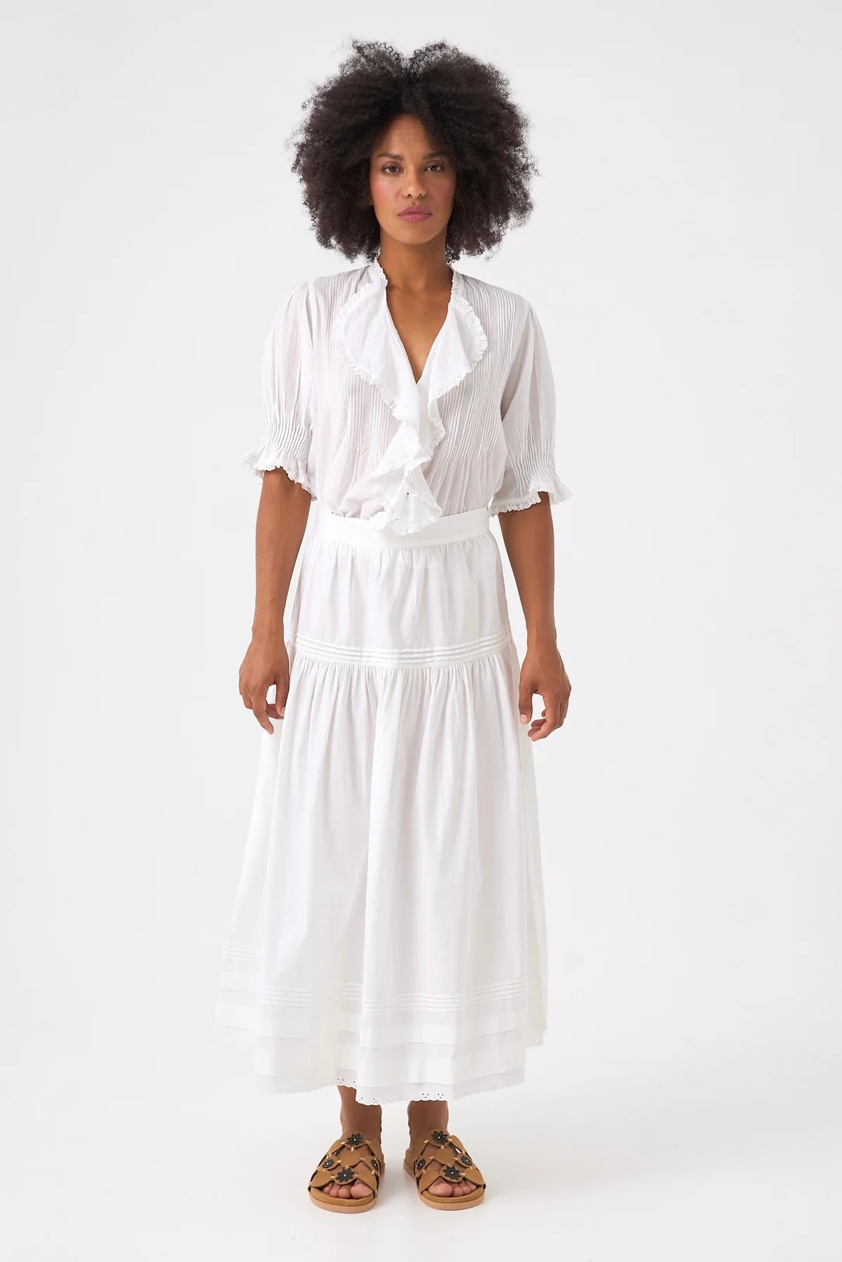 Chico Soleil Shelley Cotton Skirt