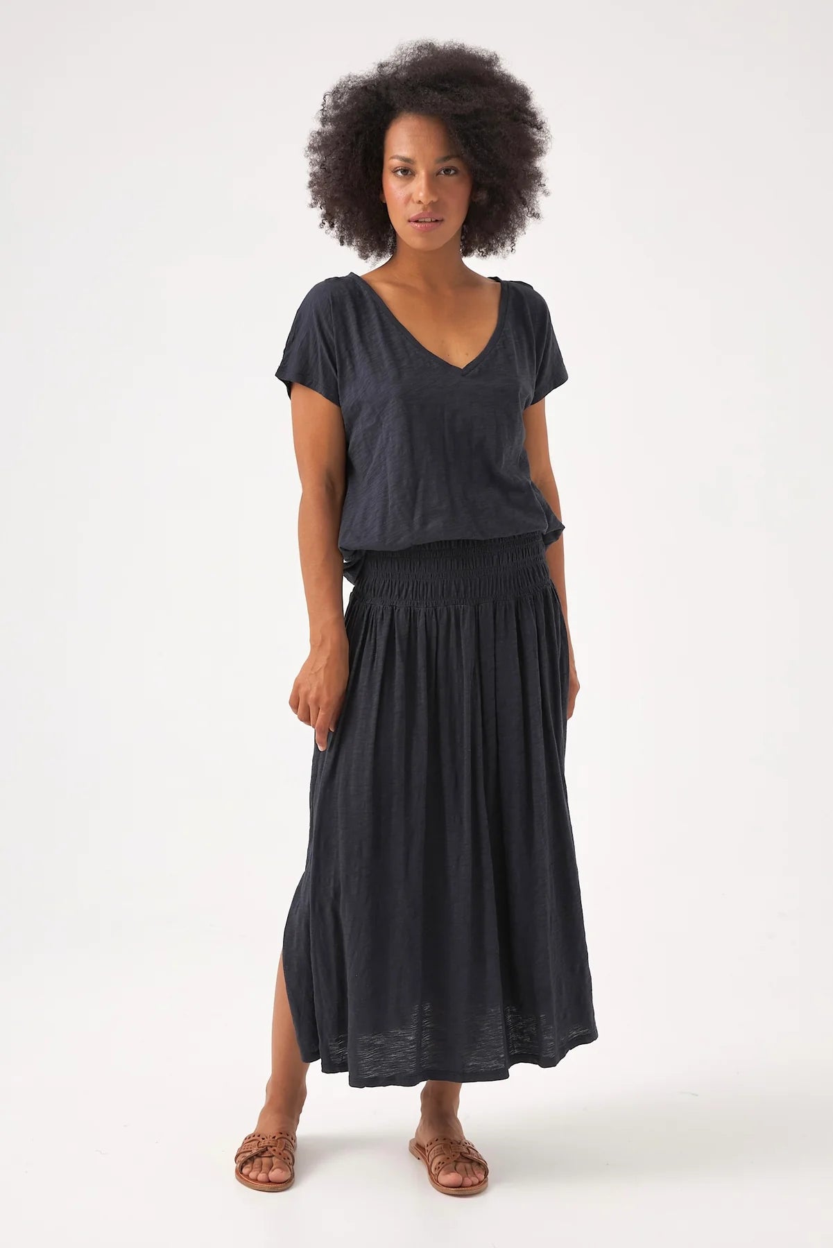Chico Soleil Wendy Skirt - Charcoal